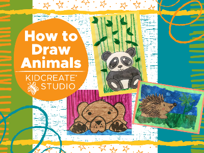 Kidcreate Studio - Johns Creek. ACA Elementary - How To Draw Animals